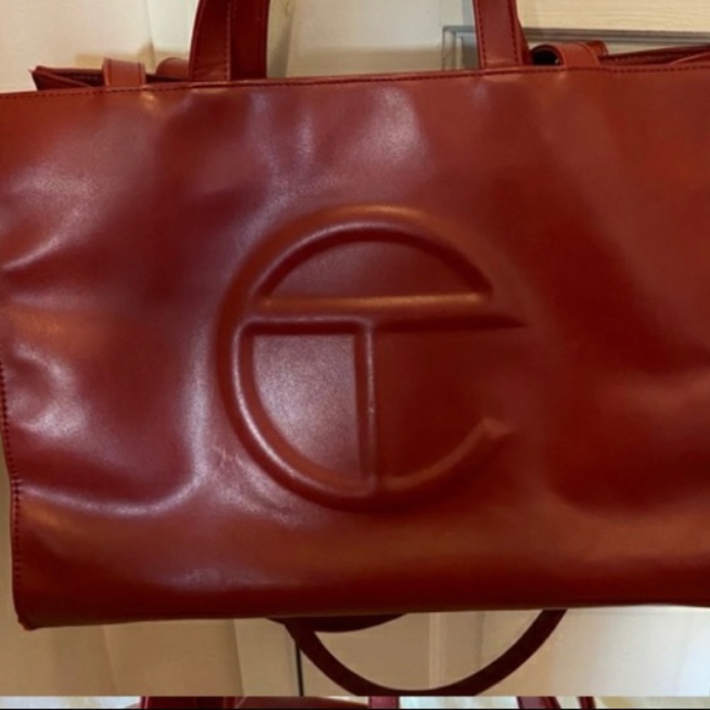 Ox Blood Telfar Bag